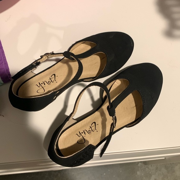 Girl Black Dress Shoes - Picture 1 of 3